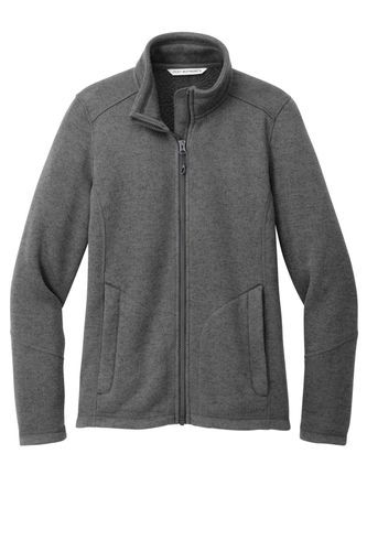 Port Authority Ladies Arc Sweater Fleece Jacket image thumbnail
