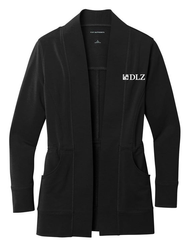 Image of Ladies Microterry Cardigan