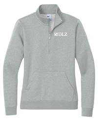 Image of Nike - Ladies Club Fleece 1/2 Zip