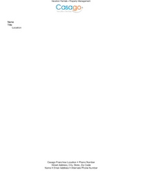 Image of Executive 7.5" x 10.5" Letterhead with Personalization
