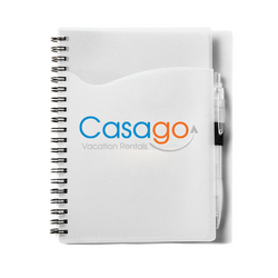Image of VR- 3 Color Notebook with Front Pocket