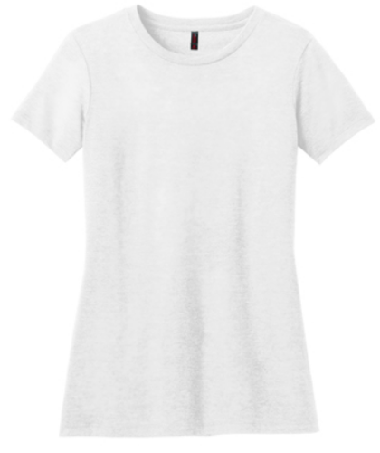 VR- 1 Color 60/40 Cotton Blend Ladies Tee image thumbnail