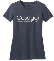 Image of VR- 1 Color 60/40 Cotton Blend Ladies Tee