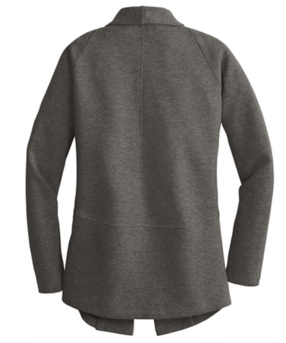 VR- 3 Color Ladies Interlock Cardigan image thumbnail