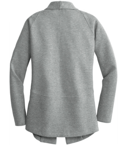 VR- 3 Color Ladies Interlock Cardigan image thumbnail