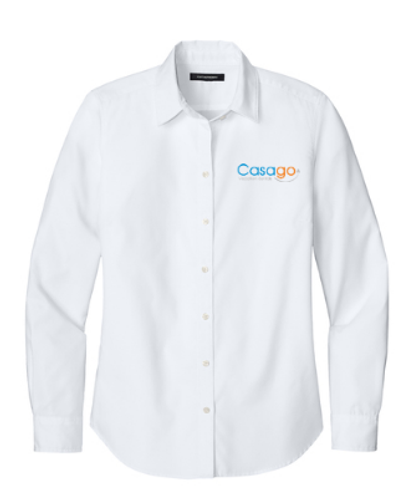 Women’s Long Sleeve Easy Care Dress Shirt image thumbnail