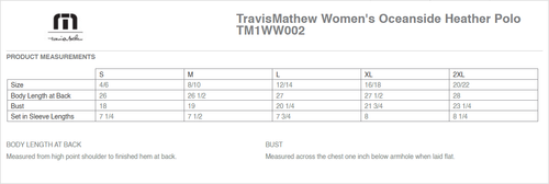 TravisMathew Women's Oceanside Heather Polo image thumbnail