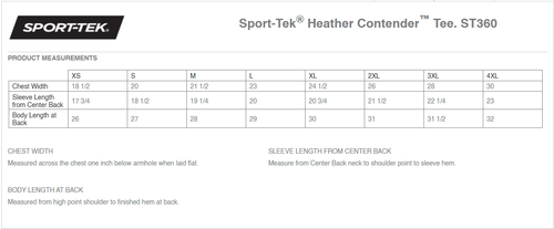 VR- 3 Color Dri-Fit Heather Tee image thumbnail