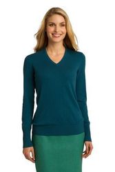 Image of Port Authority Ladies V-Neck Sweater