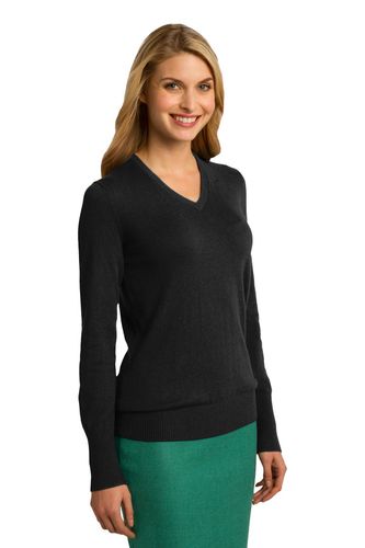 Port Authority Ladies V-Neck Sweater image thumbnail