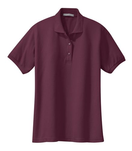 Port Authority Ladies Silk Touch Polo image thumbnail