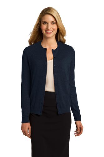 Port Authority Ladies Cardigan Sweater image thumbnail