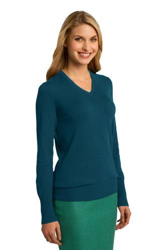 Port Authority Ladies V-Neck Sweater image thumbnail