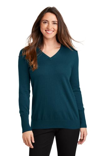Port Authority Ladies V-Neck Sweater image thumbnail