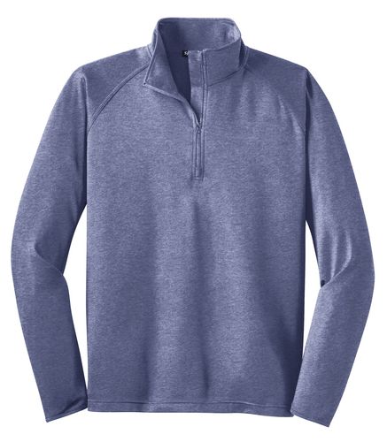Sport-Tek Tall Sport-Wick Stretch 1/4-Zip Pullover image thumbnail