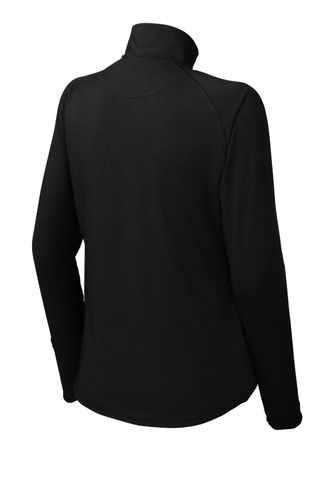 Sport-Tek Ladies Sport-Wick Stretch 1/4-Zip Pullover image thumbnail
