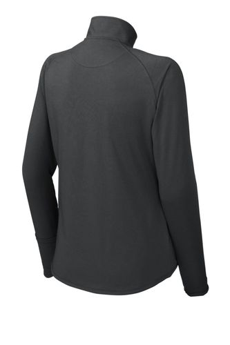 Sport-Tek Ladies Sport-Wick Stretch 1/4-Zip Pullover image thumbnail