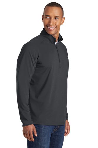 Sport-Tek Tall Sport-Wick Stretch 1/4-Zip Pullover image thumbnail