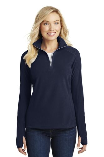 Port Authority Ladies Microfleece 1/2-Zip Pullover image thumbnail