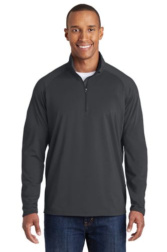 Sport-Tek Tall Sport-Wick Stretch 1/4-Zip Pullover image thumbnail
