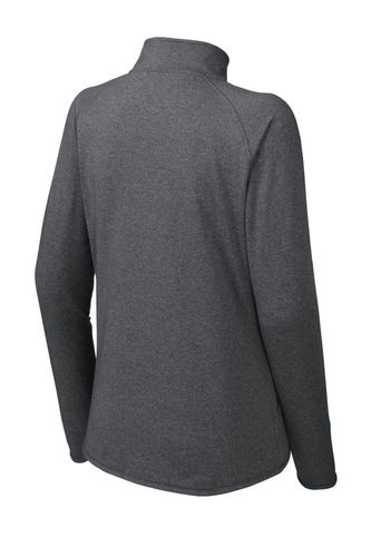 Sport-Tek Ladies Sport-Wick Stretch 1/4-Zip Pullover image thumbnail