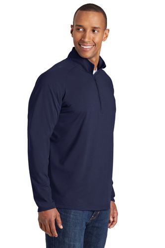 Sport-Tek Tall Sport-Wick Stretch 1/4-Zip Pullover image thumbnail