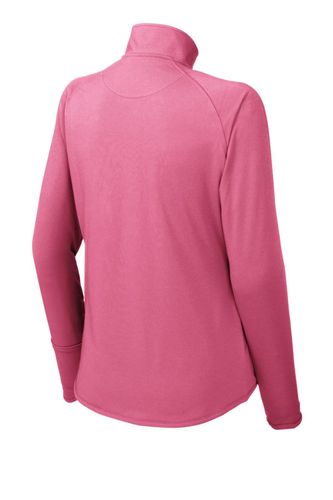 Sport-Tek Ladies Sport-Wick Stretch 1/4-Zip Pullover image thumbnail