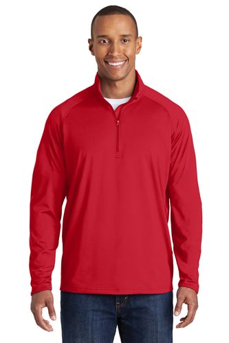 Sport-Tek Tall Sport-Wick Stretch 1/4-Zip Pullover image thumbnail