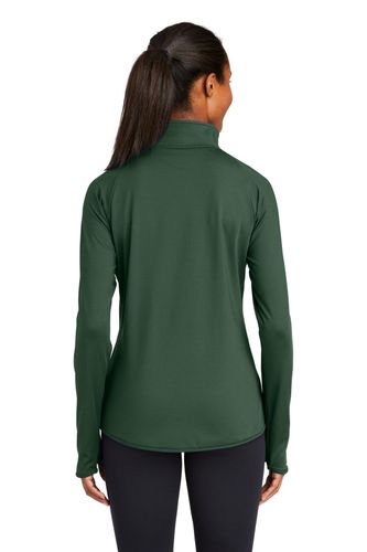 Sport-Tek Ladies Sport-Wick Stretch 1/4-Zip Pullover image thumbnail