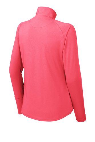 Sport-Tek Ladies Sport-Wick Stretch 1/4-Zip Pullover image thumbnail