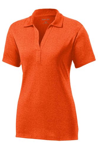 Sport-Tek Ladies Heather Contender Polo image thumbnail