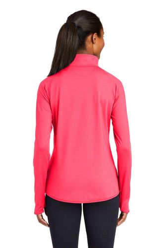 Sport-Tek Ladies Sport-Wick Stretch 1/4-Zip Pullover image thumbnail