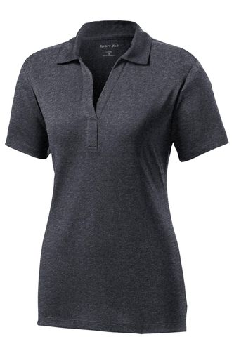 Sport-Tek Ladies Heather Contender Polo image thumbnail