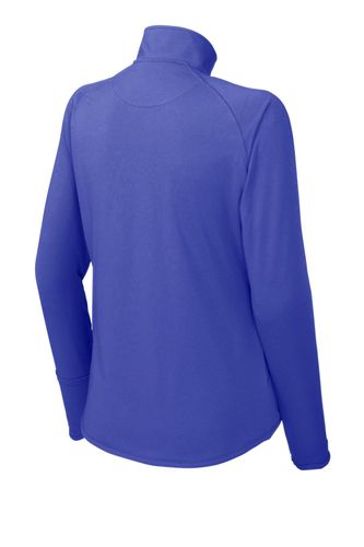 Sport-Tek Ladies Sport-Wick Stretch 1/4-Zip Pullover image thumbnail