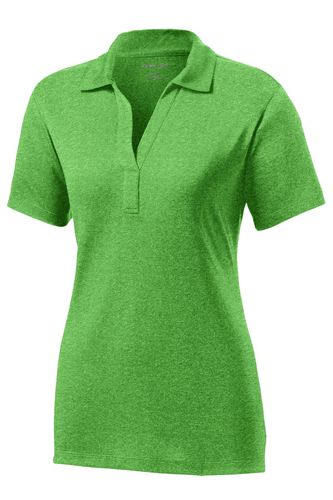 Sport-Tek Ladies Heather Contender Polo image thumbnail