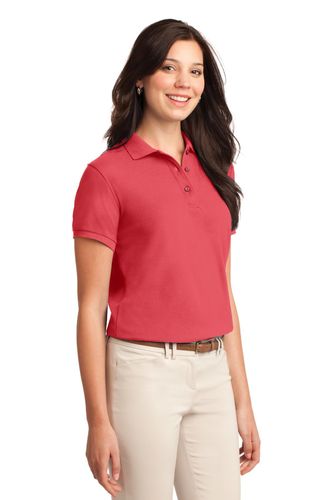 Port Authority Ladies Silk Touch Polo image thumbnail