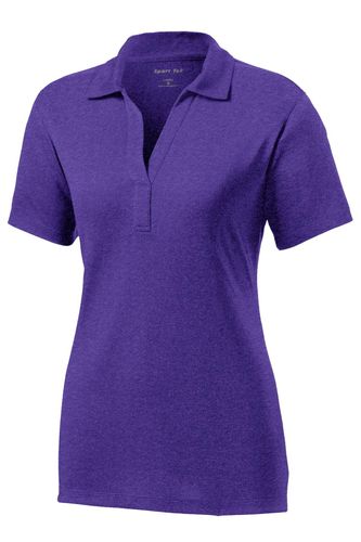 Sport-Tek Ladies Heather Contender Polo image thumbnail