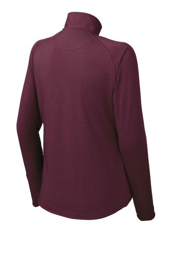 Sport-Tek Ladies Sport-Wick Stretch 1/4-Zip Pullover image thumbnail