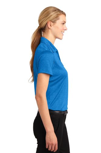 Sport-Tek Ladies Heather Contender Polo image thumbnail