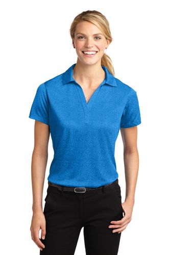 Sport-Tek Ladies Heather Contender Polo image thumbnail