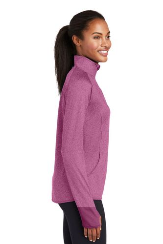 Sport-Tek Ladies Sport-Wick Stretch 1/4-Zip Pullover image thumbnail