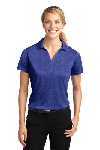 Sport-Tek Ladies Heather Contender Polo image thumbnail