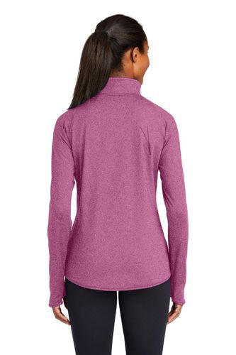 Sport-Tek Ladies Sport-Wick Stretch 1/4-Zip Pullover image thumbnail