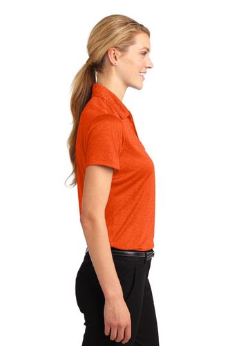 Sport-Tek Ladies Heather Contender Polo image thumbnail