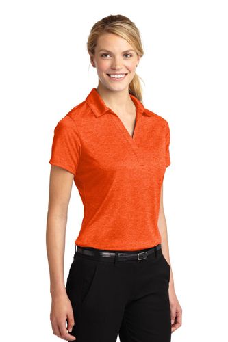 Sport-Tek Ladies Heather Contender Polo image thumbnail