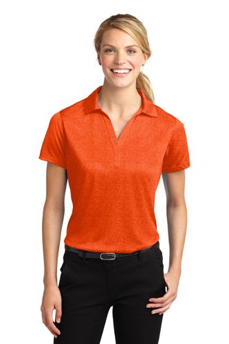 Sport-Tek Ladies Heather Contender Polo image thumbnail