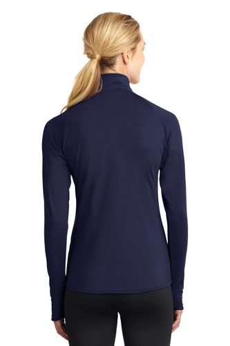 Sport-Tek Ladies Sport-Wick Stretch 1/4-Zip Pullover image thumbnail