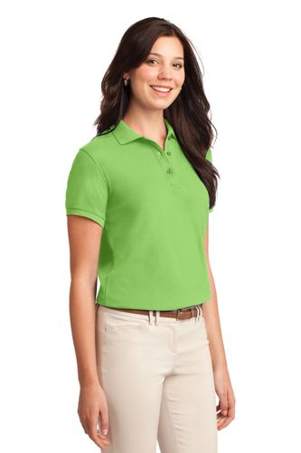 Port Authority Ladies Silk Touch Polo image thumbnail