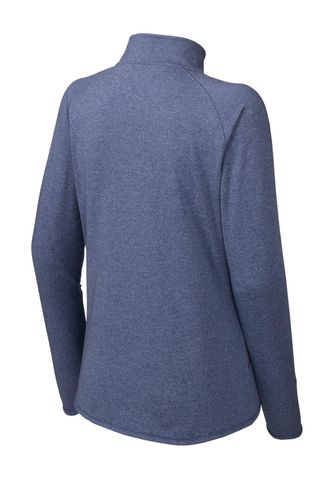 Sport-Tek Ladies Sport-Wick Stretch 1/4-Zip Pullover image thumbnail