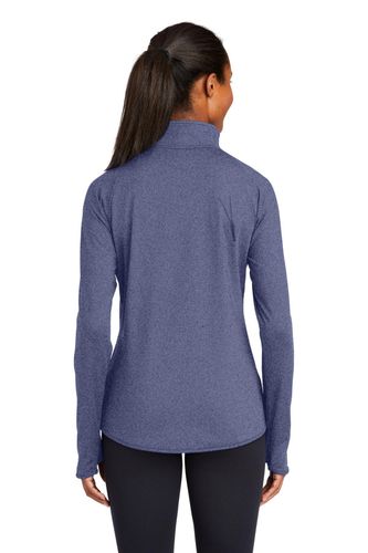Sport-Tek Ladies Sport-Wick Stretch 1/4-Zip Pullover image thumbnail